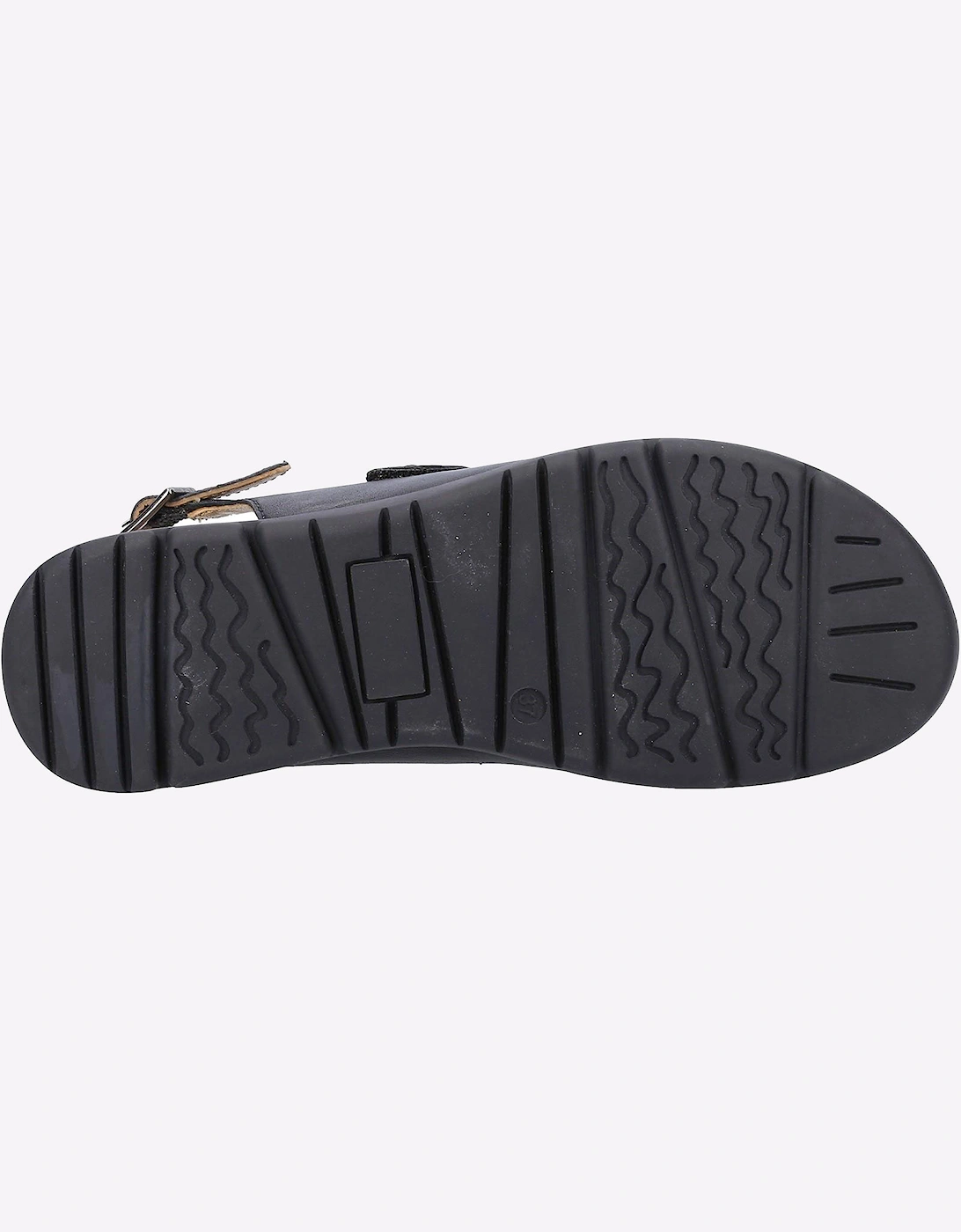 Fleet & Foster Kara Memory Foam Womens Sandals Black