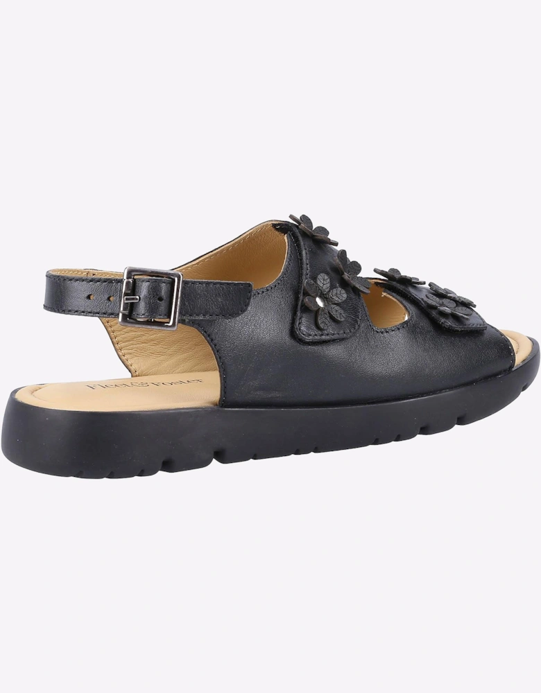 Fleet & Foster Kara Memory Foam Womens Sandals Black