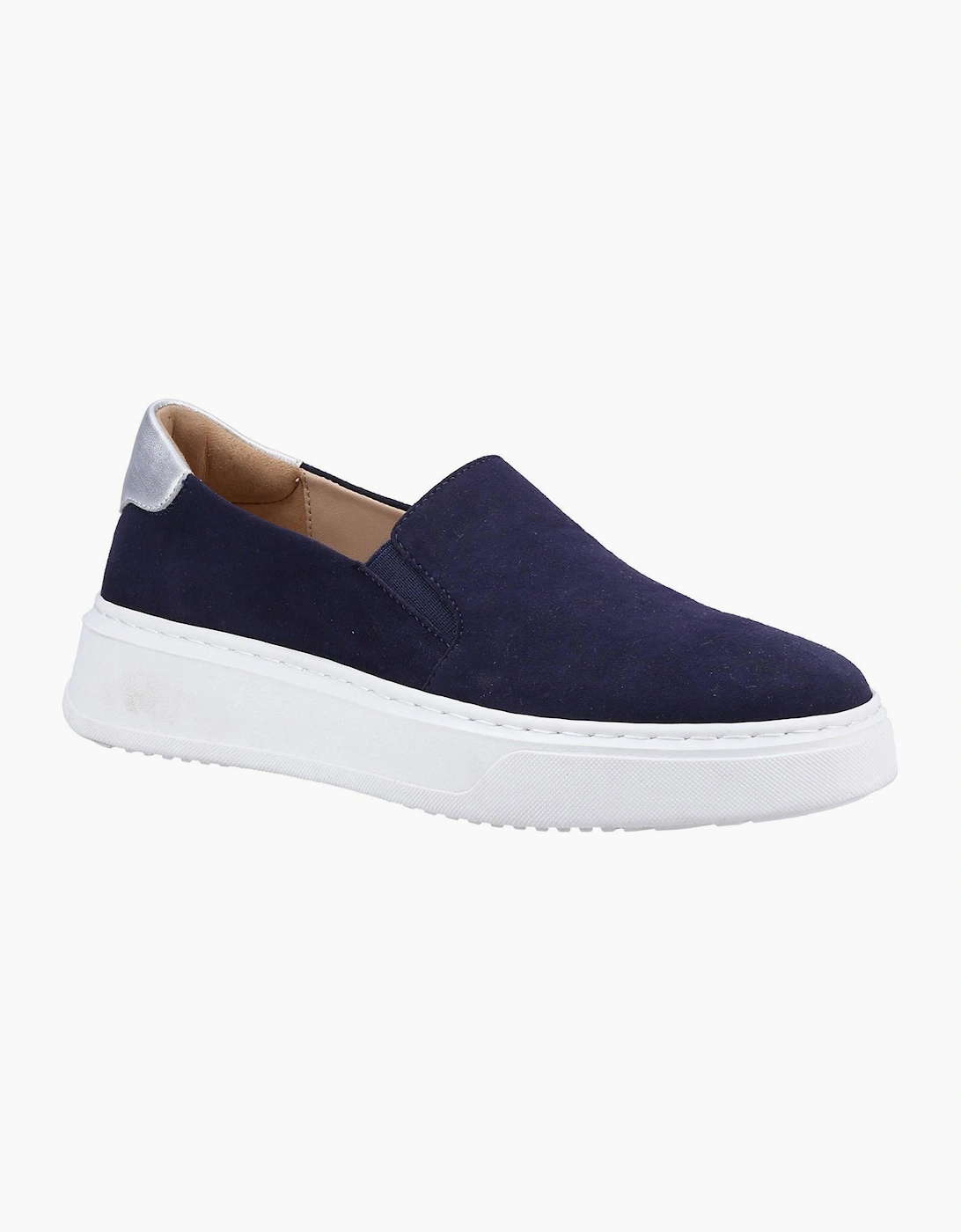 Hush Puppies Corinne Slip On Womens Cupsole Shoes Navy