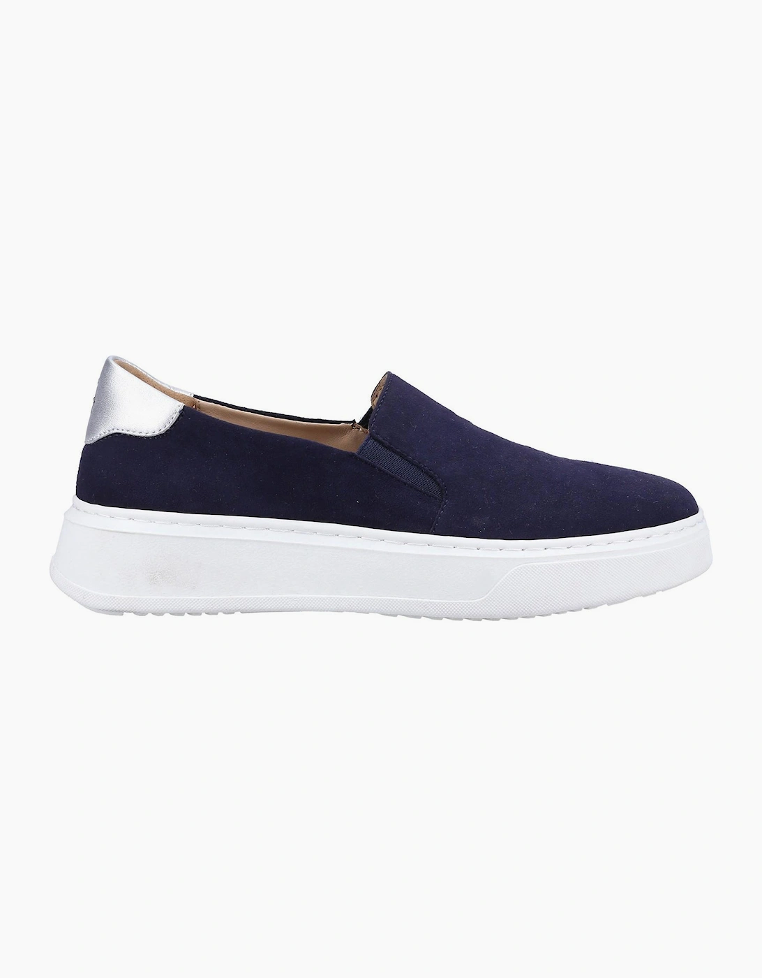 Hush Puppies Corinne Slip On Womens Cupsole Shoes Navy