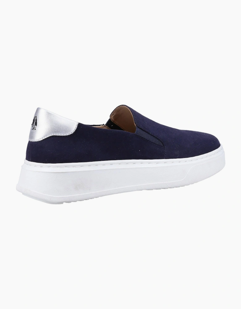 Hush Puppies Corinne Slip On Womens Cupsole Shoes Navy