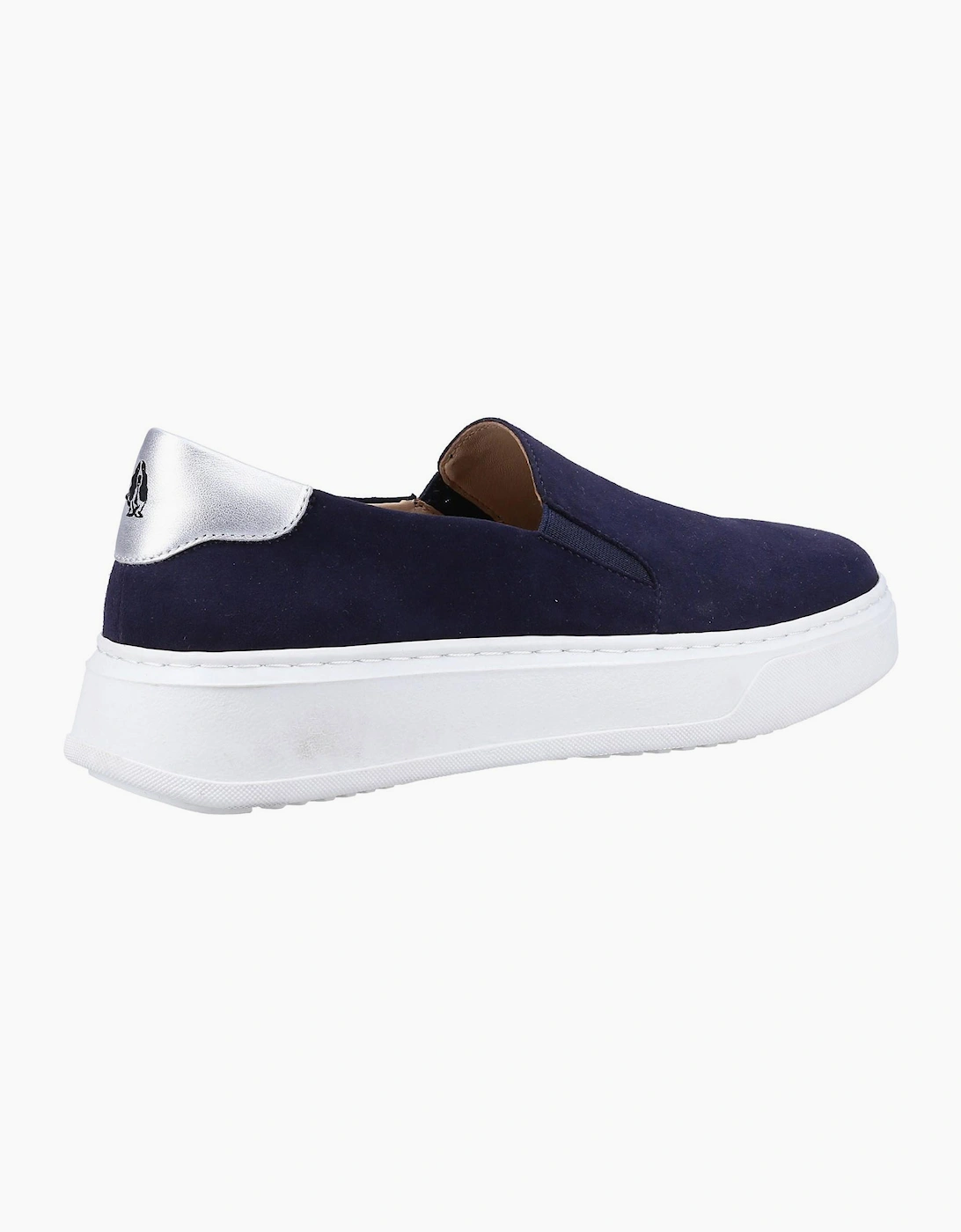 Hush Puppies Corinne Slip On Womens Cupsole Shoes Navy