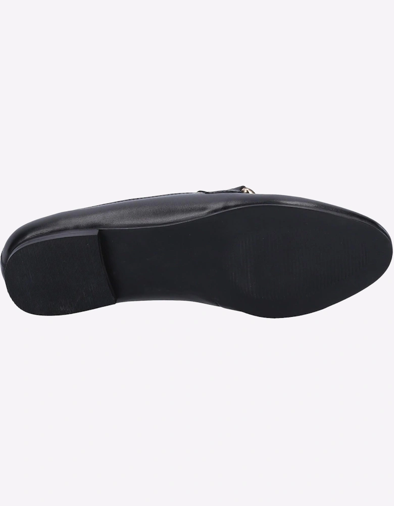 Hush Puppies Harper Chain Womens Loafer Shoes Black