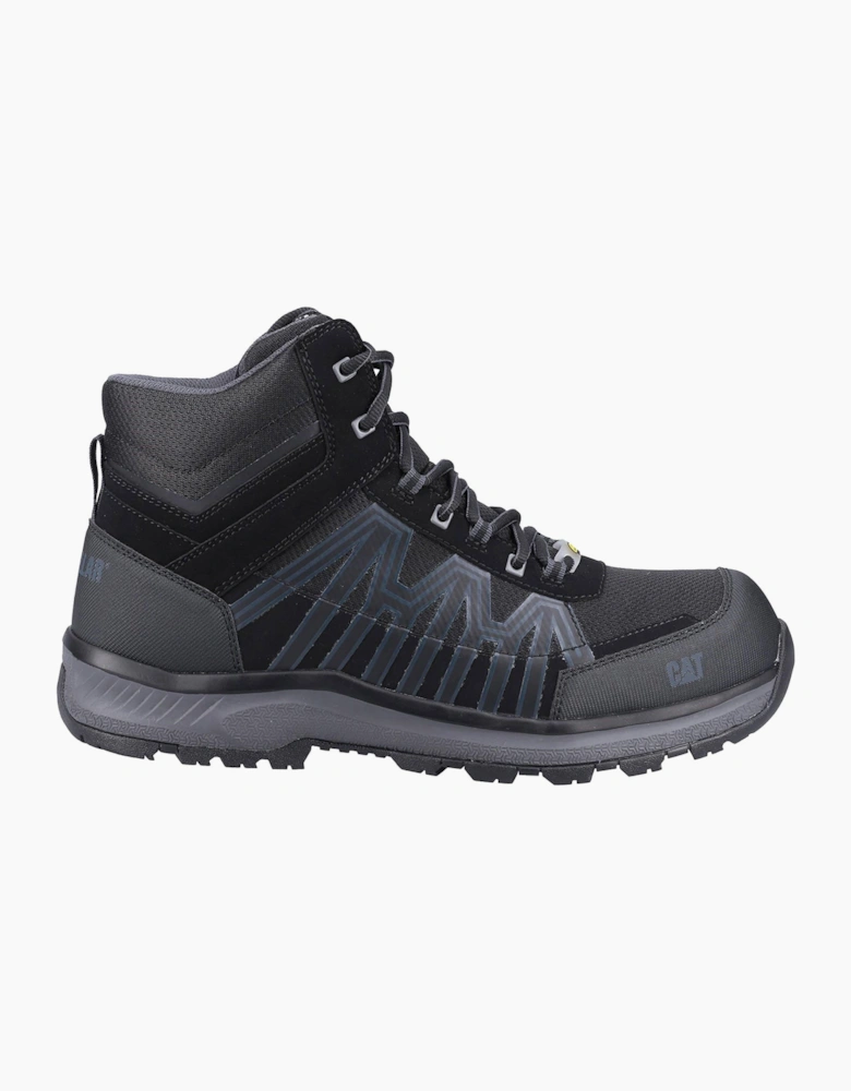 Caterpillar Safety Caterpillar Charge Mens Safety Hiking Boots Black