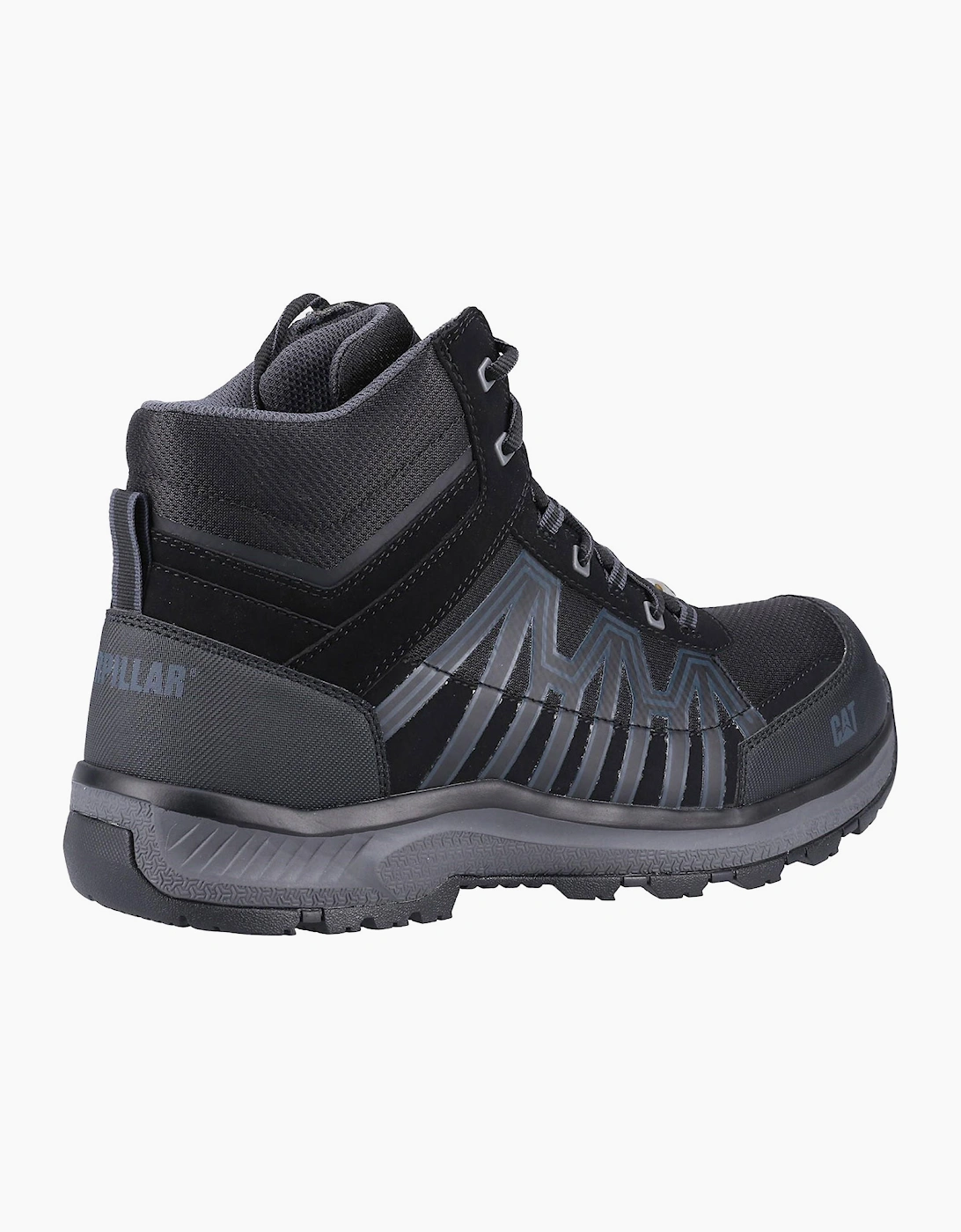 Caterpillar Safety Caterpillar Charge Mens Safety Hiking Boots Black