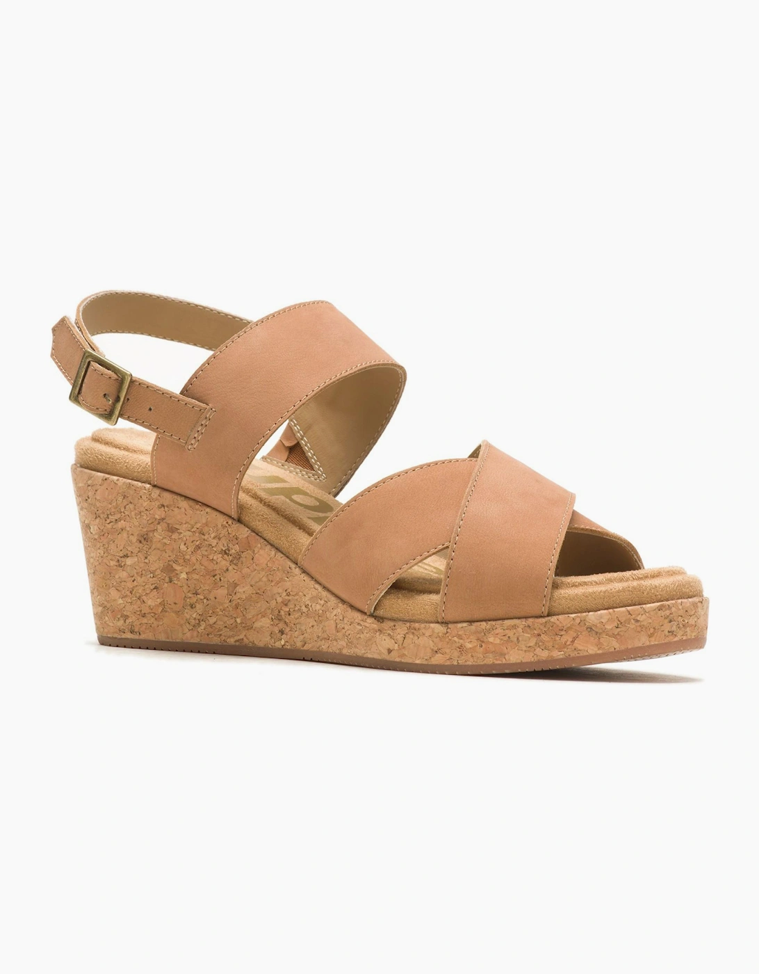 Hush Puppies Willow X Band Womens Sandals Tan