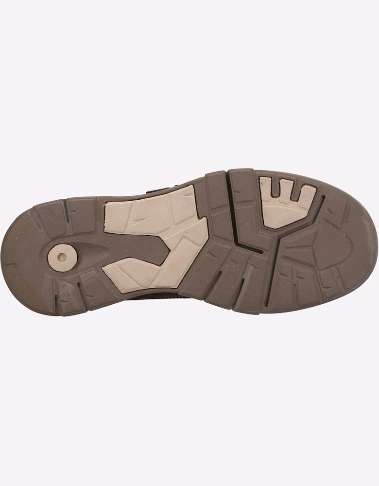 Hush Puppies Fabian Memory Foam Mens Shoes Brown
