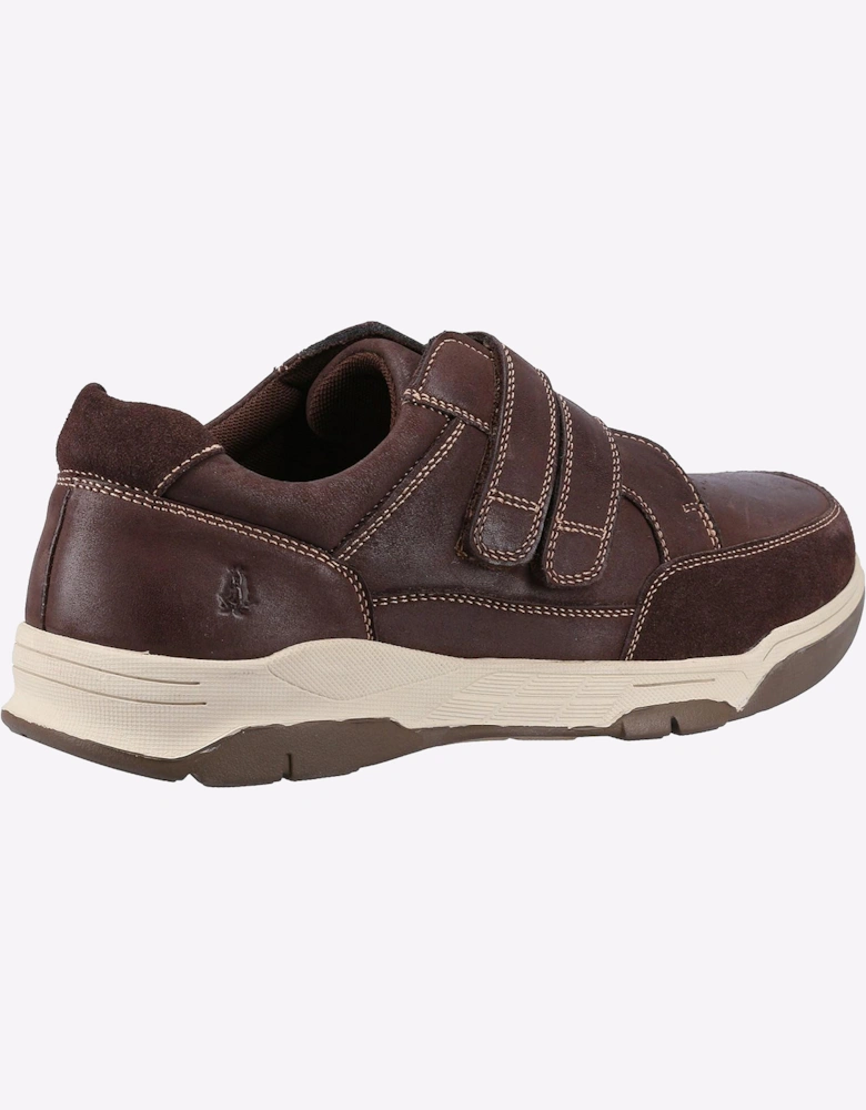 Hush Puppies Fabian Memory Foam Mens Shoes Brown