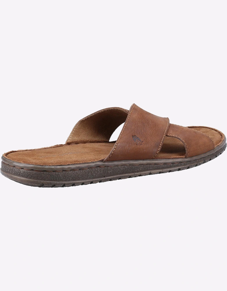 Hush Puppies Nile Memory Foam Mens Sandals Brown