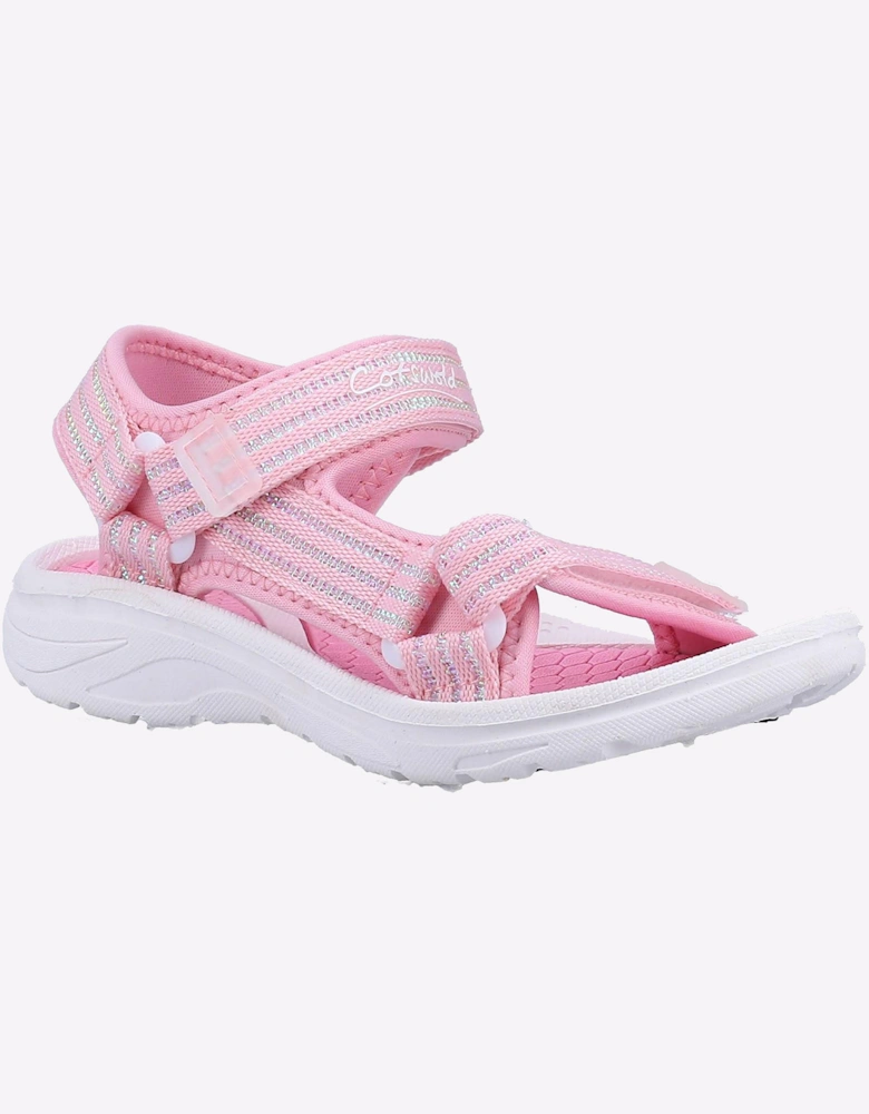 Cotswold Bodiam Recycled Sandal Junior Girls Pink / White