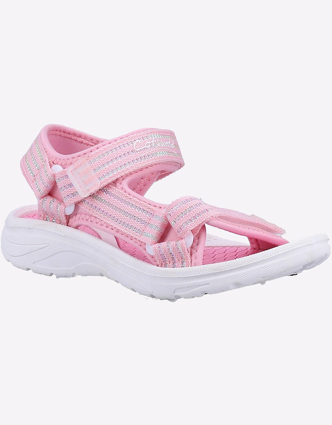 Cotswold Bodiam Recycled Sandal Junior Girls Pink / White