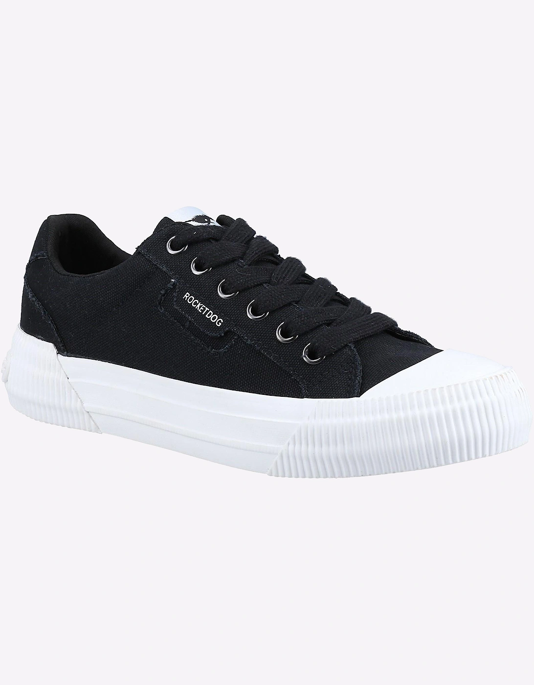 Rocket Dog Cheery Canvas Womens Shoes Black / White
