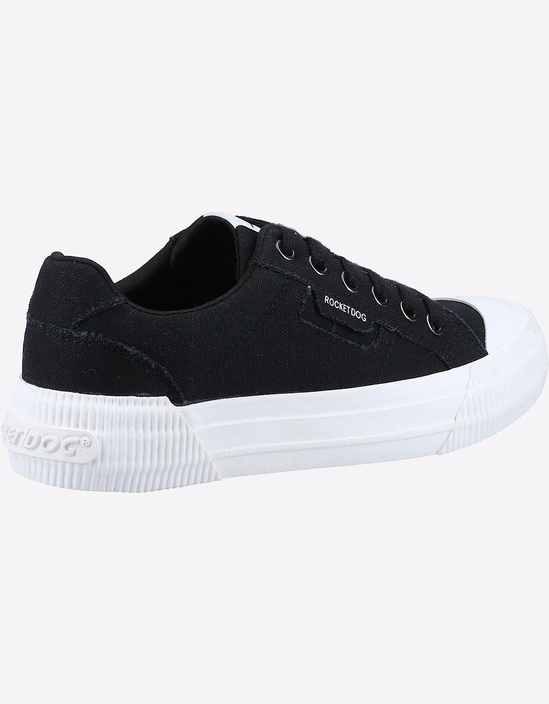 Rocket Dog Cheery Canvas Womens Shoes Black / White