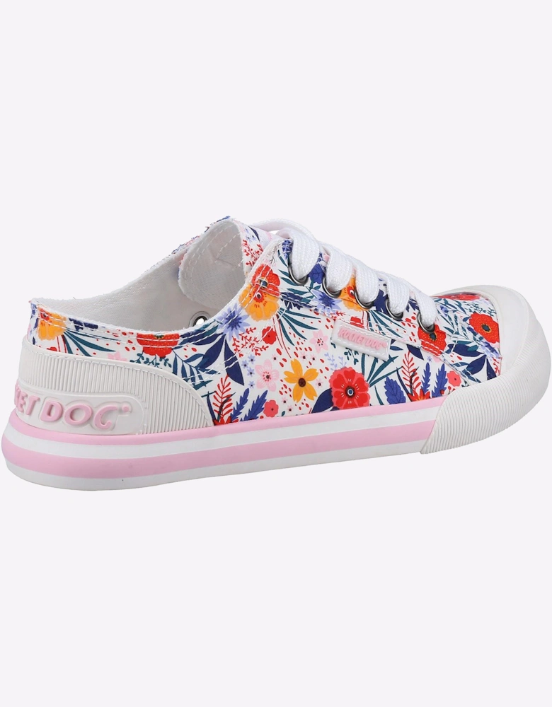 Rocket Dog Jazzin Malden Floral Womens Shoes White/Multi