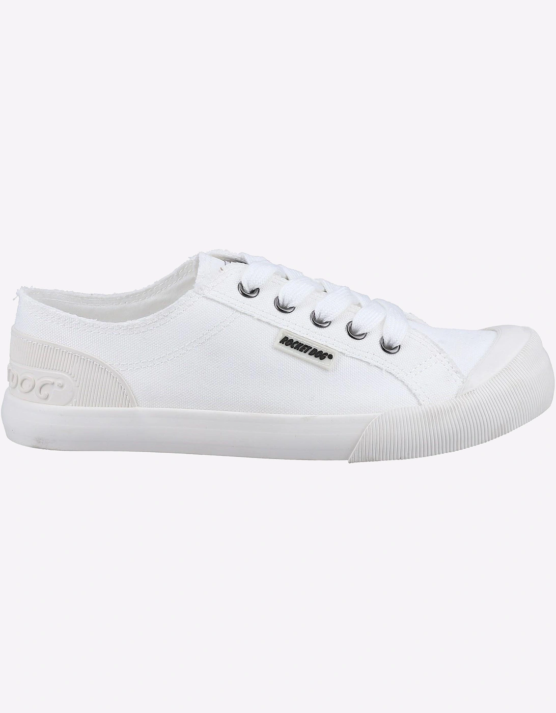 Rocket Dog Jazzin Canvas Womens Shoes White