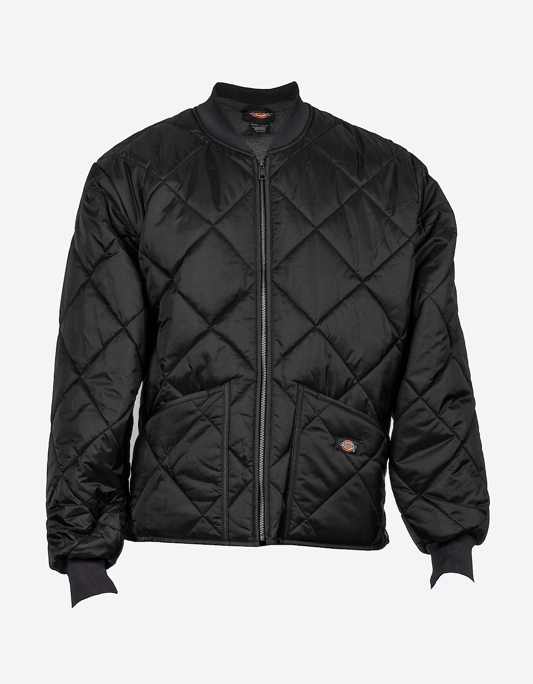 Dickies Diamond Quilted Nylon Jacket Mens Black