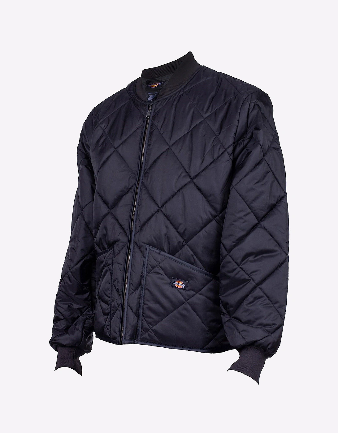 Dickies Diamond Quilted Nylon Jacket Mens Black