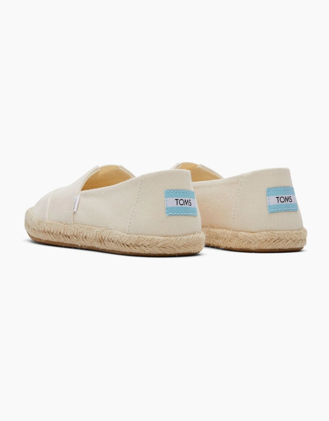 Toms Alpargata Rope Womens Slip On Shoes Natural