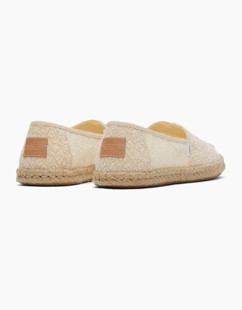 Toms Alpargata Rope Shoe Womens Natural