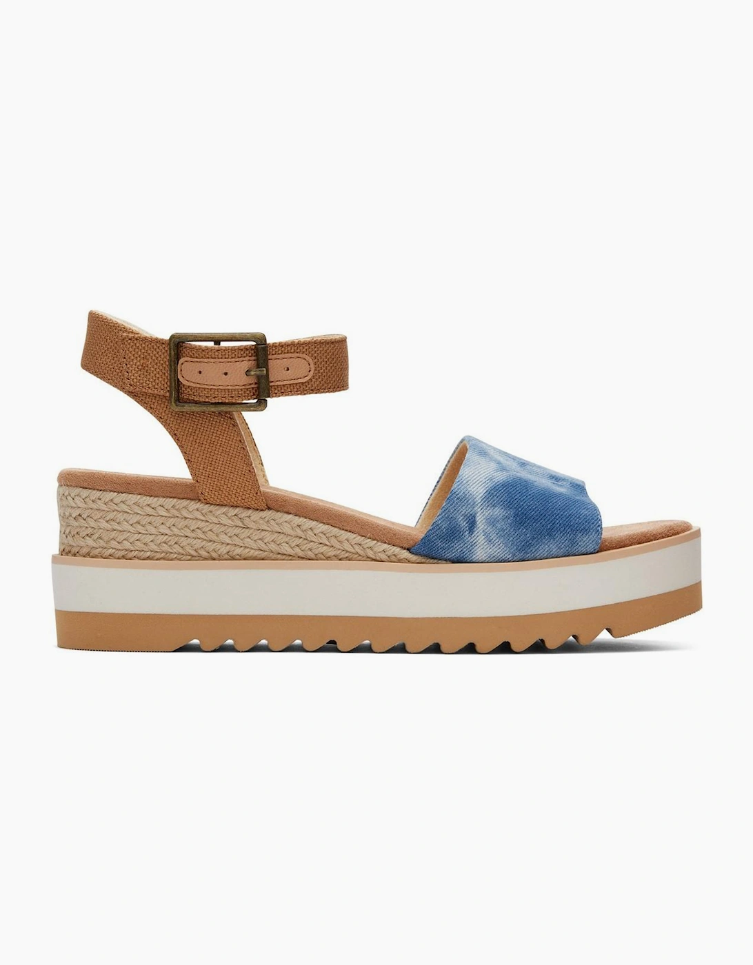 Toms Diana Wedge Womens Blue