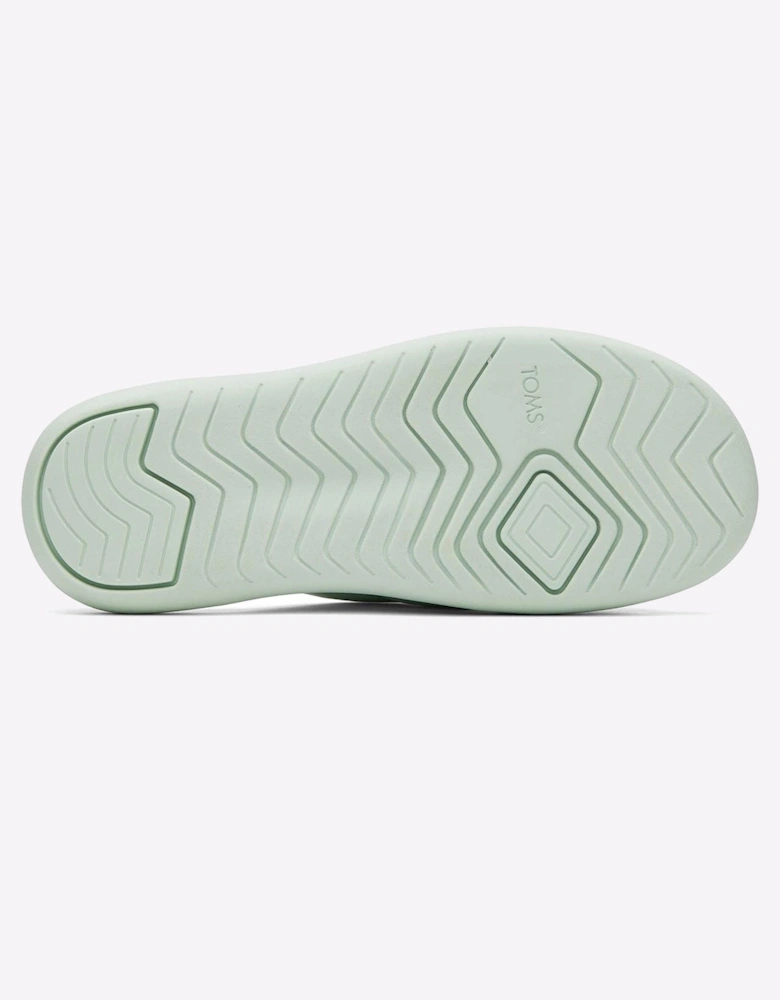 Toms Mallow Crossover Slides Womens Mint