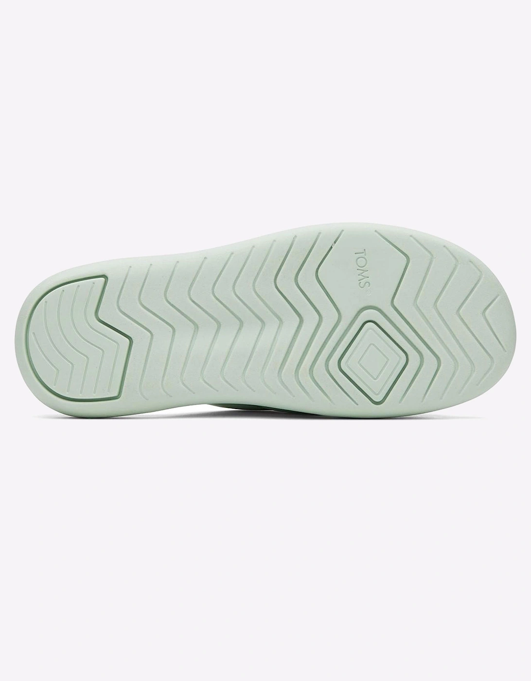 Toms Mallow Crossover Slides Womens Mint