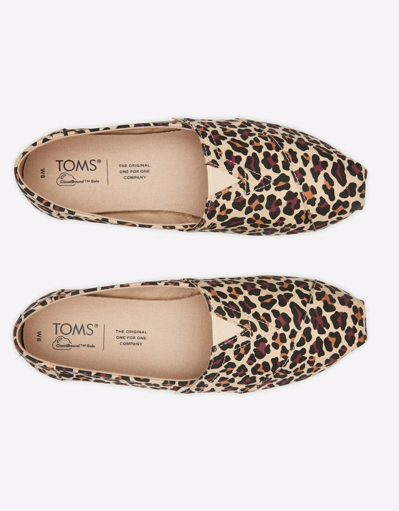 Toms Alpargata Cloudbound Shoes Womens Animal Print