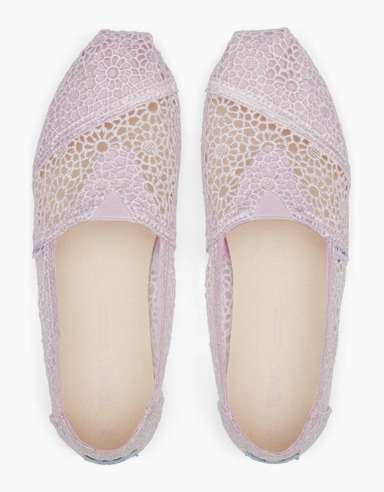 Toms Alpargata Womens Shoes Light Lilac