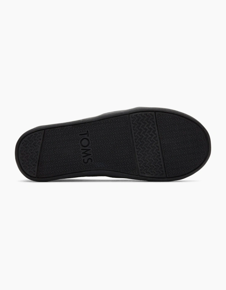 Toms Alpargata Junior Slip On Shoe Black