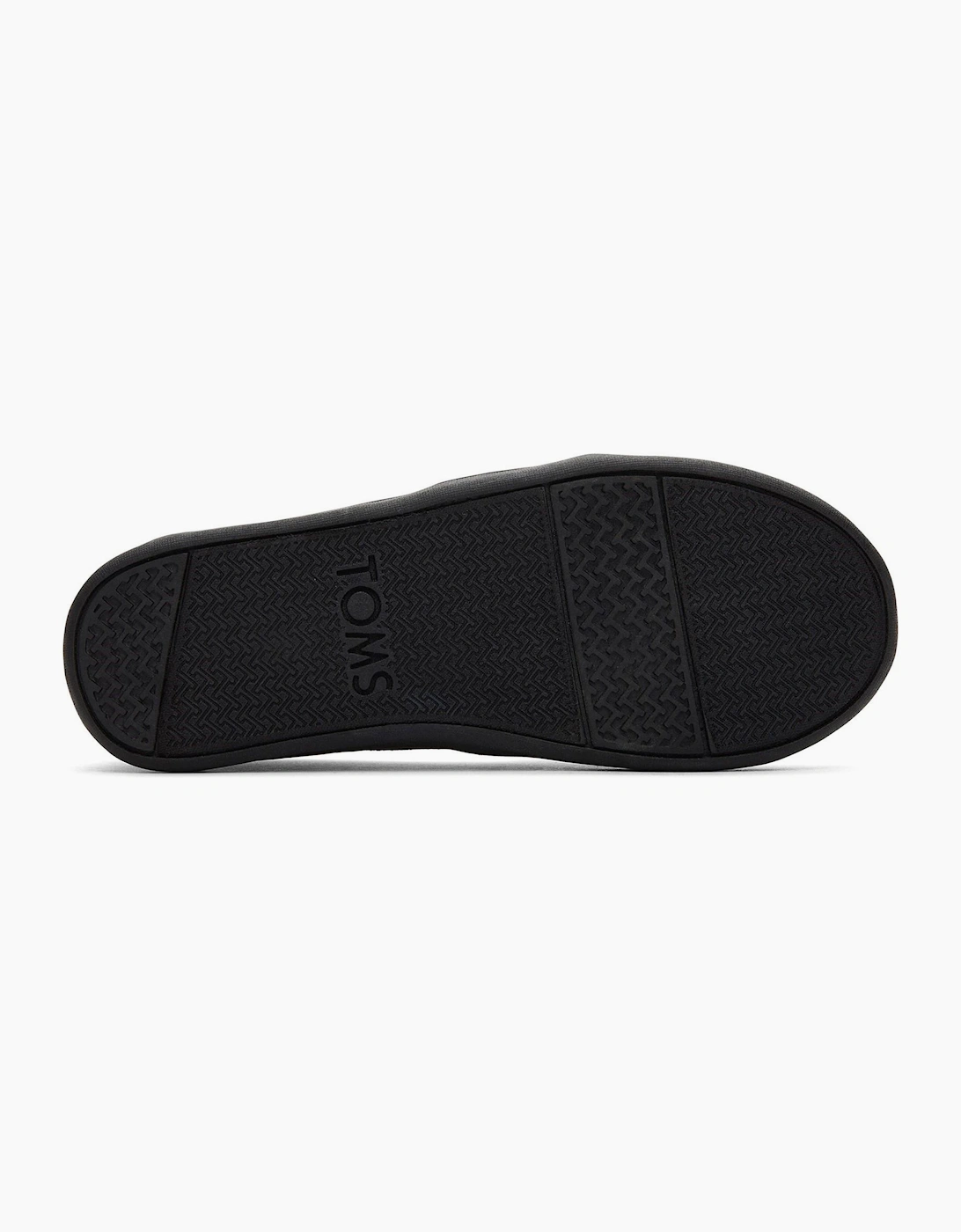 Toms Alpargata Junior Slip On Shoe Black