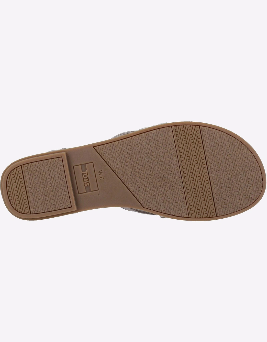 Toms Lexie Sandals Womens Tan Canvas