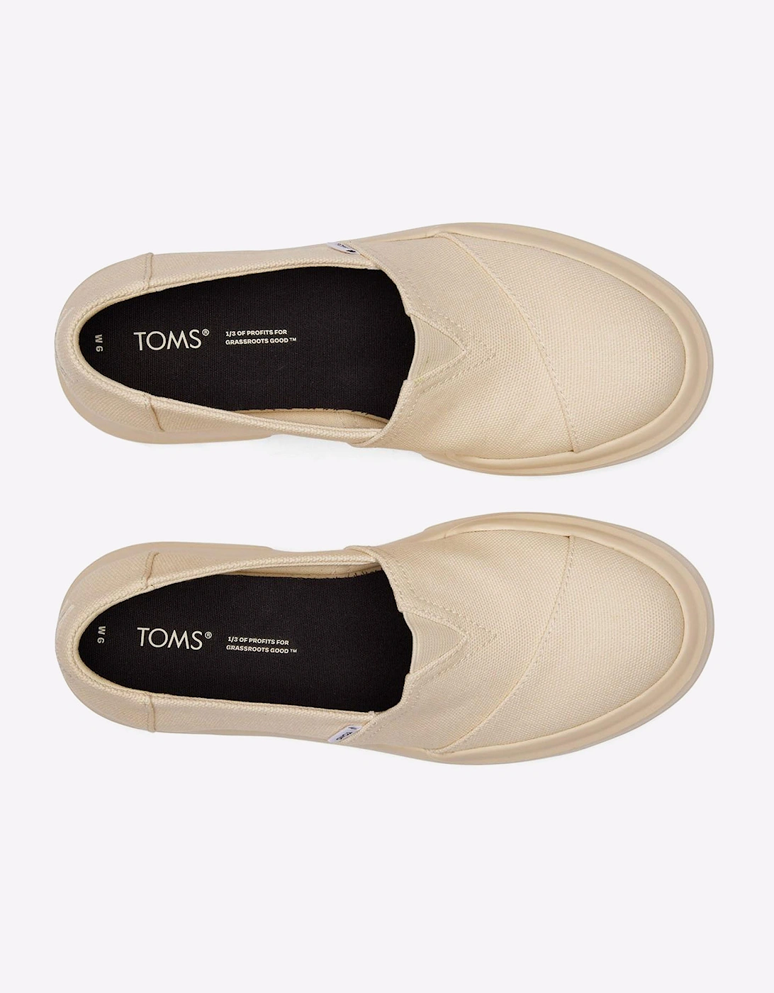 Toms Alpargata Womens Shoes Beige