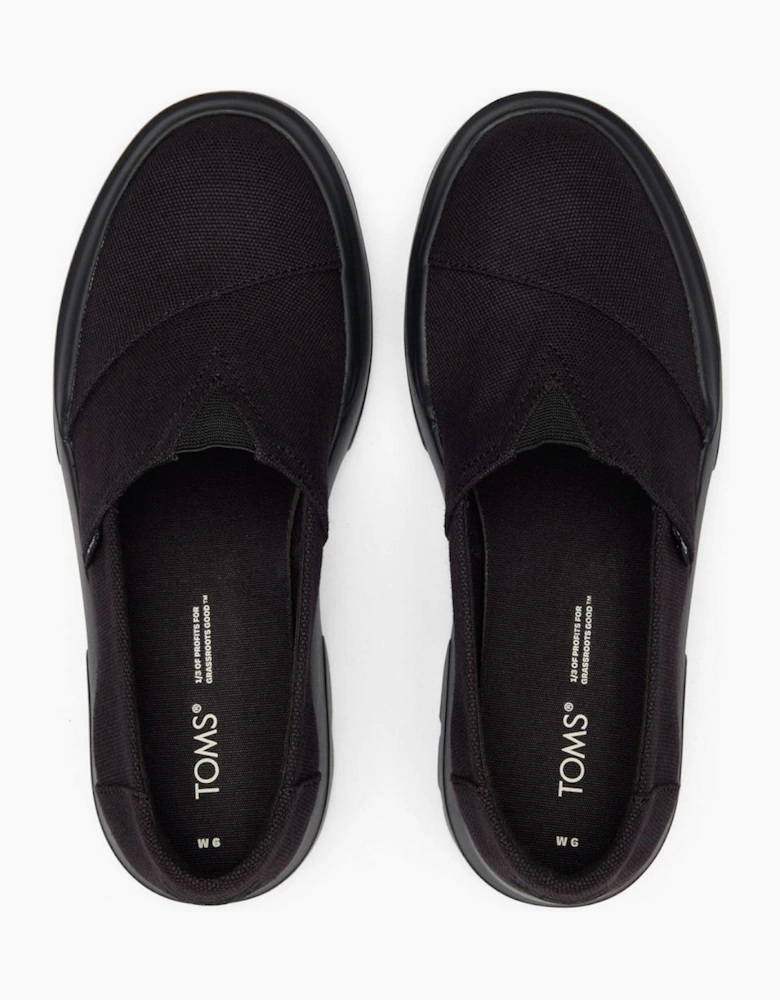 Toms Alpargata Combat Low Womens Shoes Black