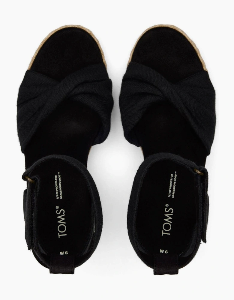 Toms Marisela Sandal Womens Black