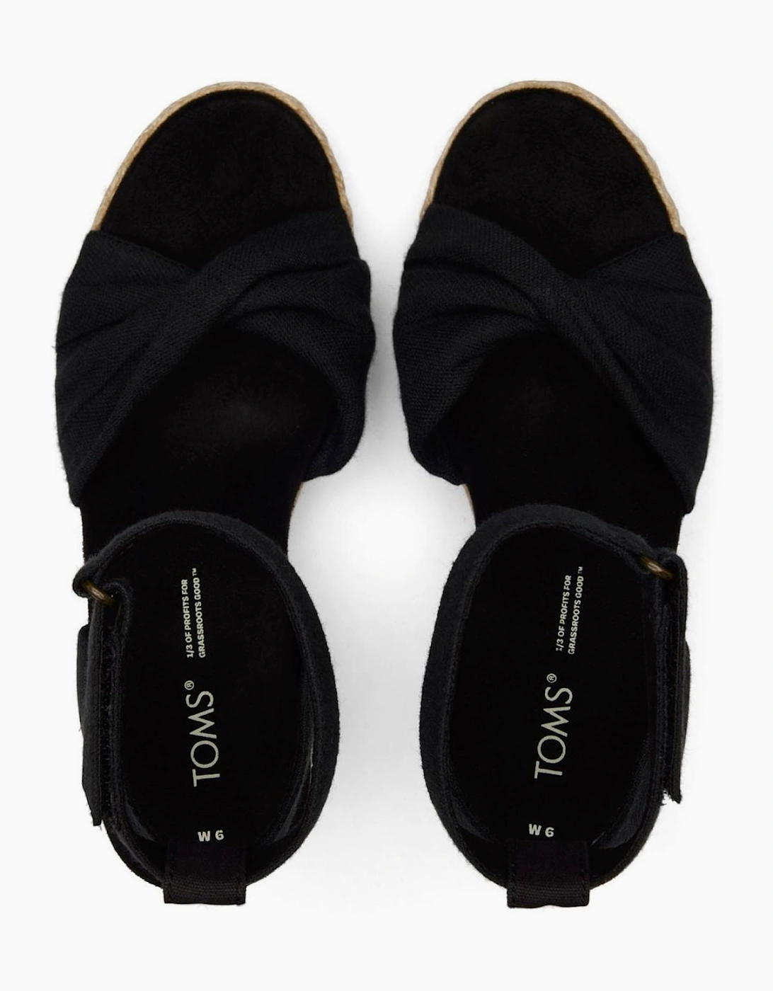 Toms Marisela Sandal Womens Black