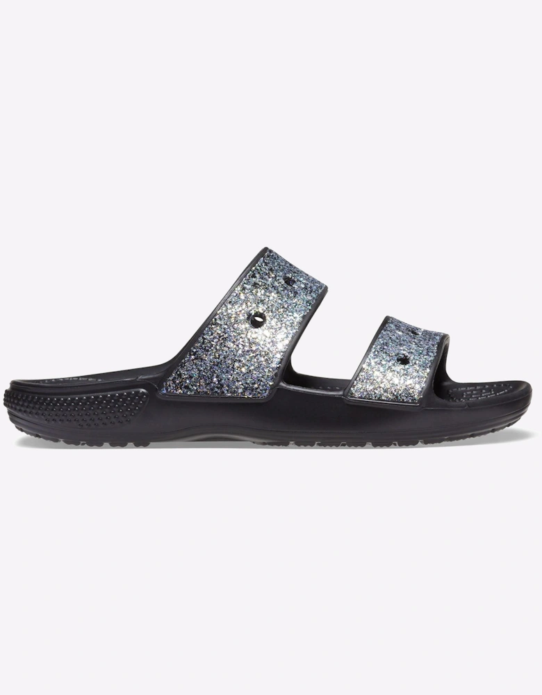 Crocs Classic Glitter Sandal Junior Black / Multi