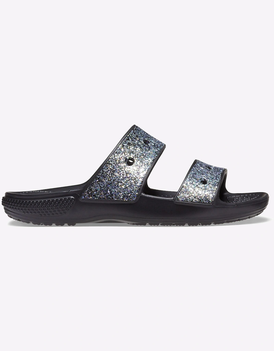 Crocs Classic Glitter Sandal Junior Black / Multi
