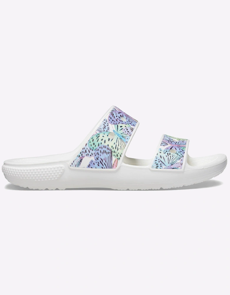 Crocs Classic Butterfly Sandal Junior White / Multi