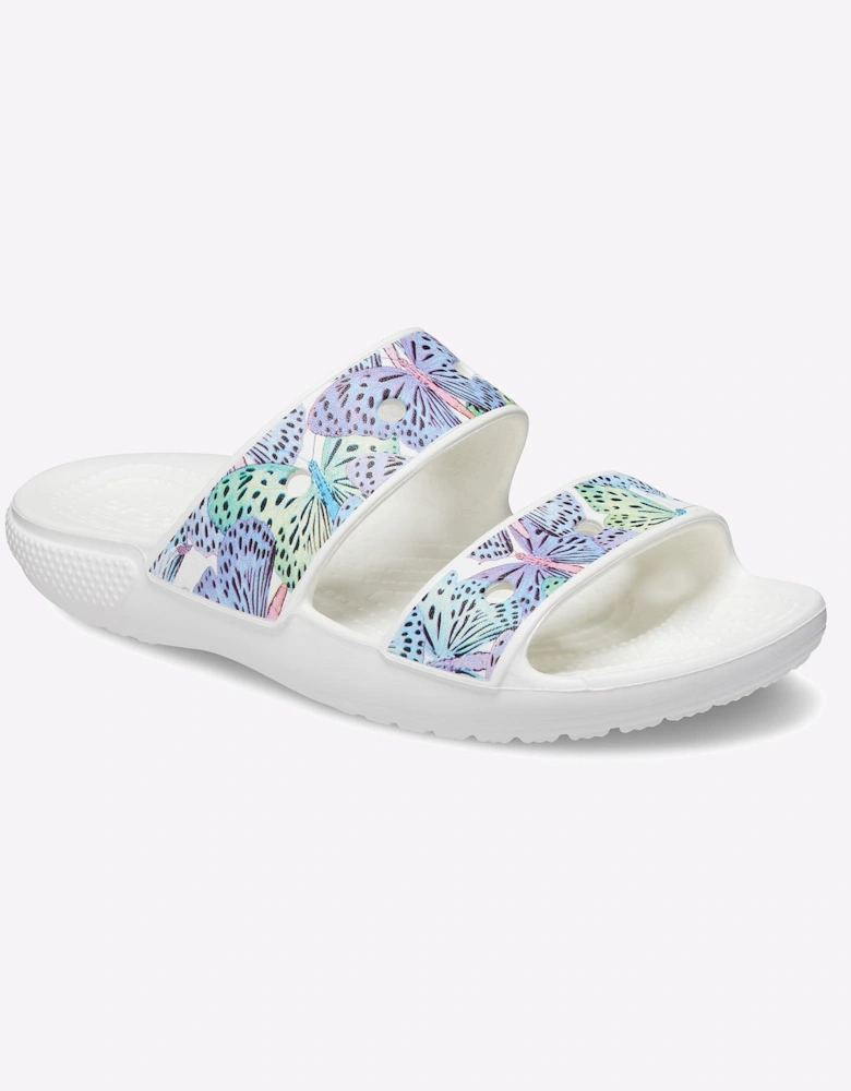 Crocs Classic Butterfly Sandal Junior White / Multi
