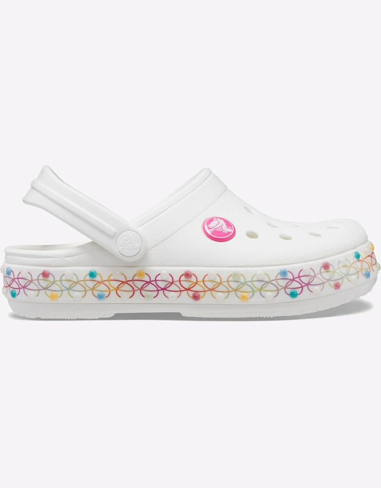 Crocs Croc Crocband Stretch Clog Infant White / Multi