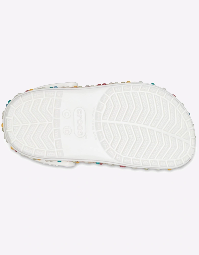 Crocs Croc Crocband Stretch Clog Infant White / Multi