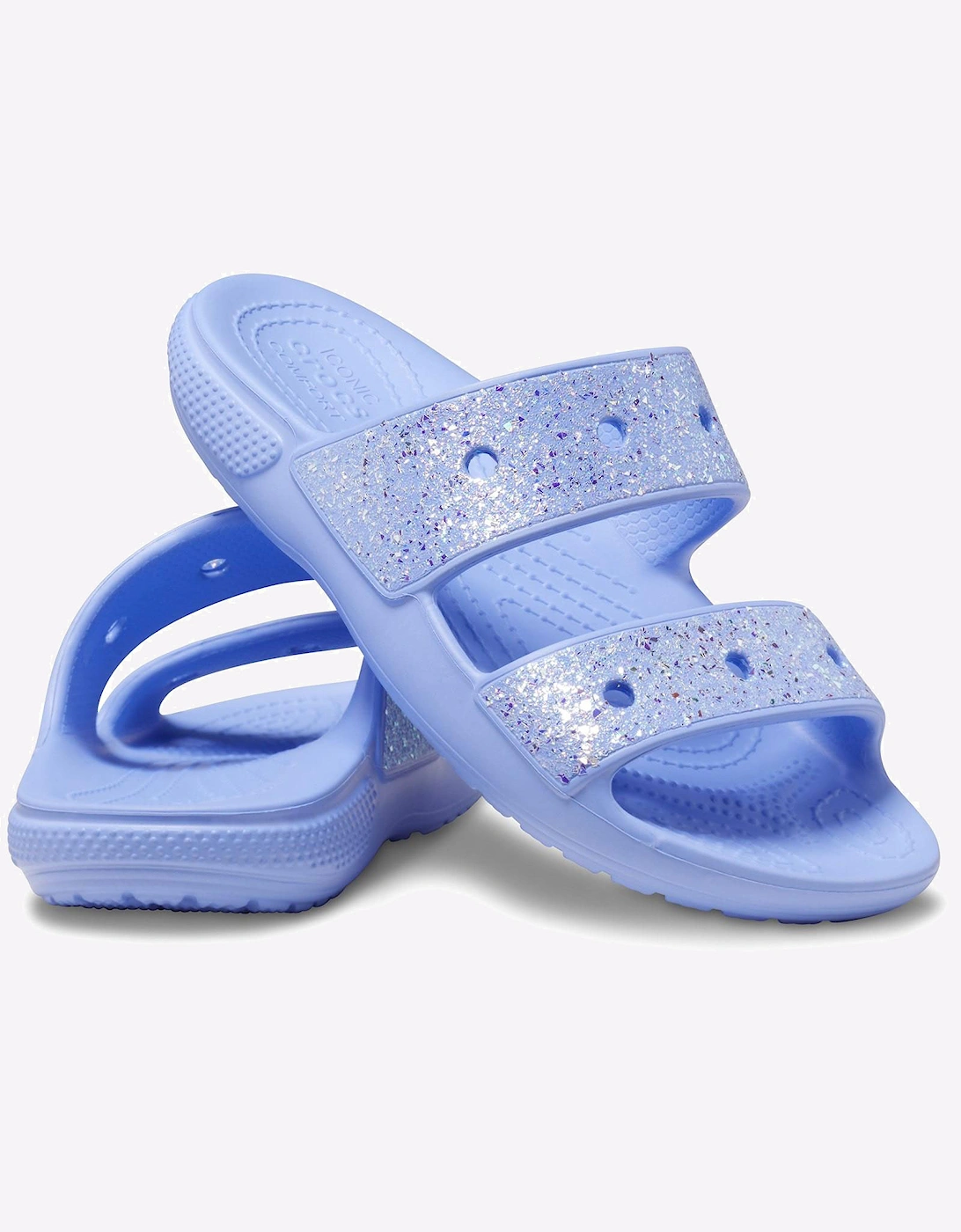 Crocs Classic Glitter Sandal Junior Moon Jelly