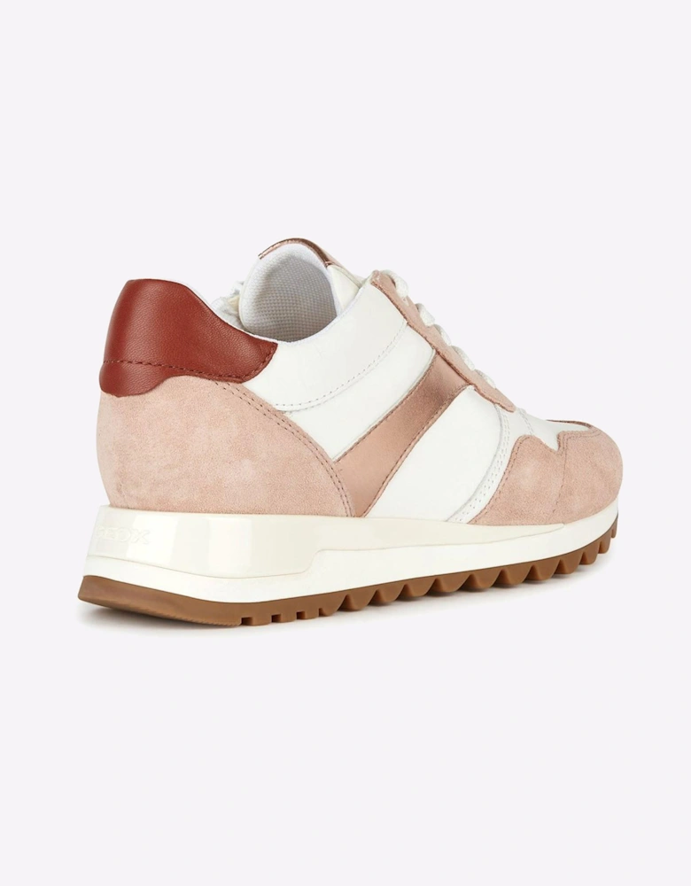 Geox Tabelya Waterproof Womens Nude / White / Pink