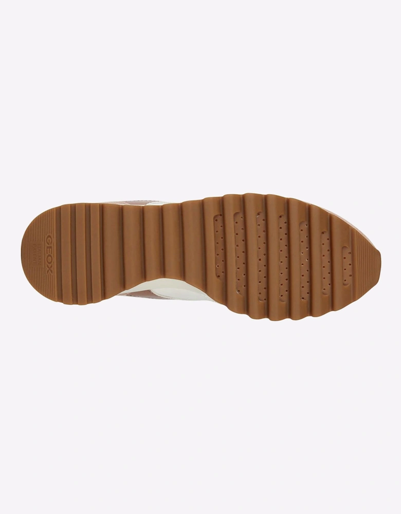 Geox Tabelya Waterproof Womens Nude / White / Pink