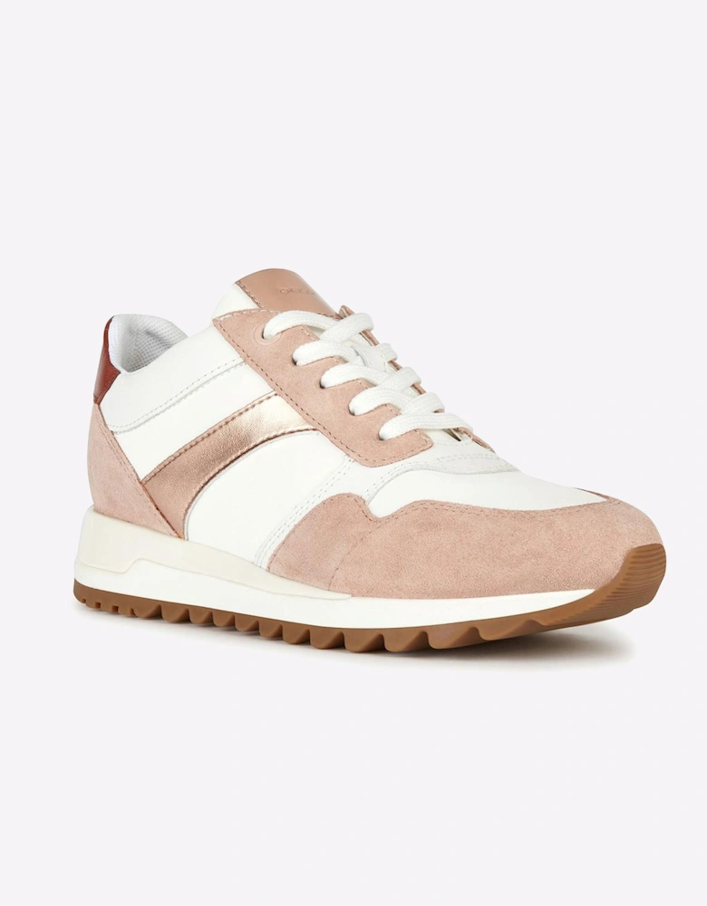 Geox Tabelya Waterproof Womens Nude / White / Pink