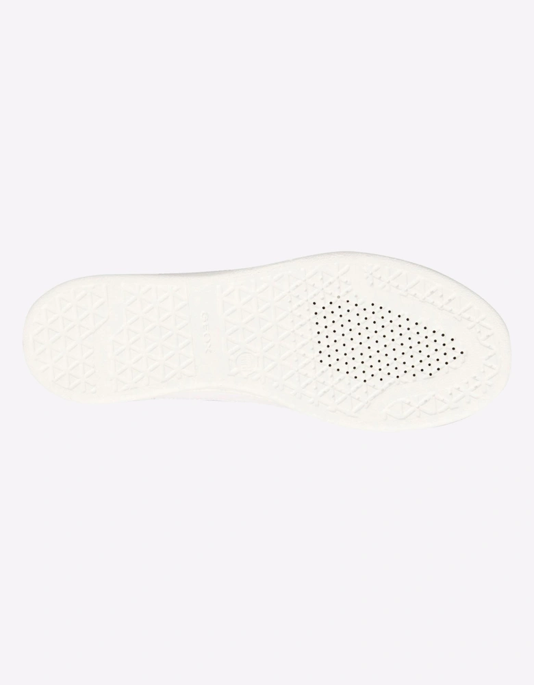 Geox D Jaysen A Womens Shoes Nude/White