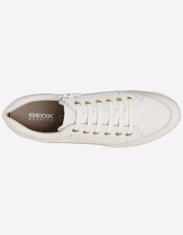 Geox D Myria A Womens Shoes White