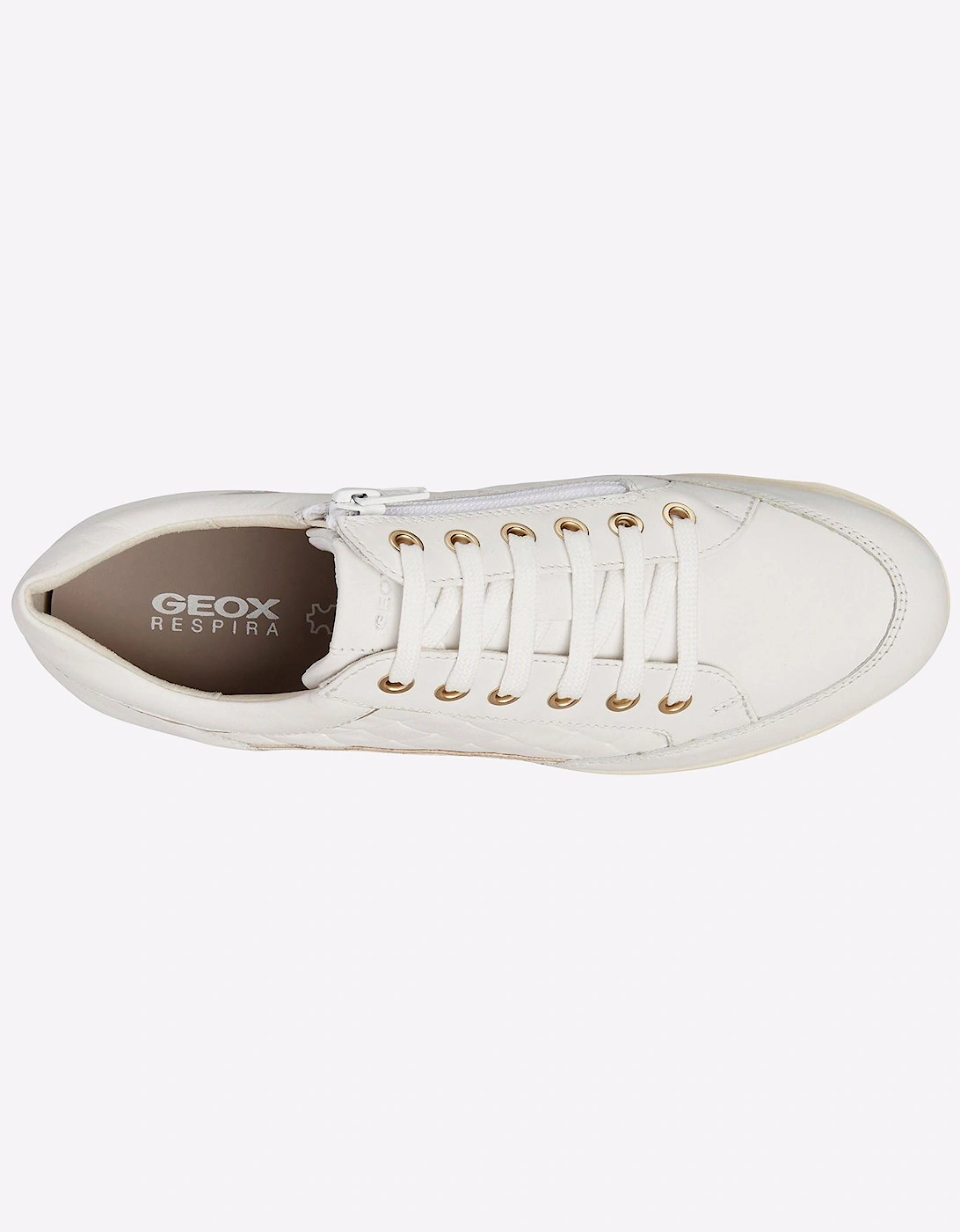 Geox D Myria A Womens Shoes White
