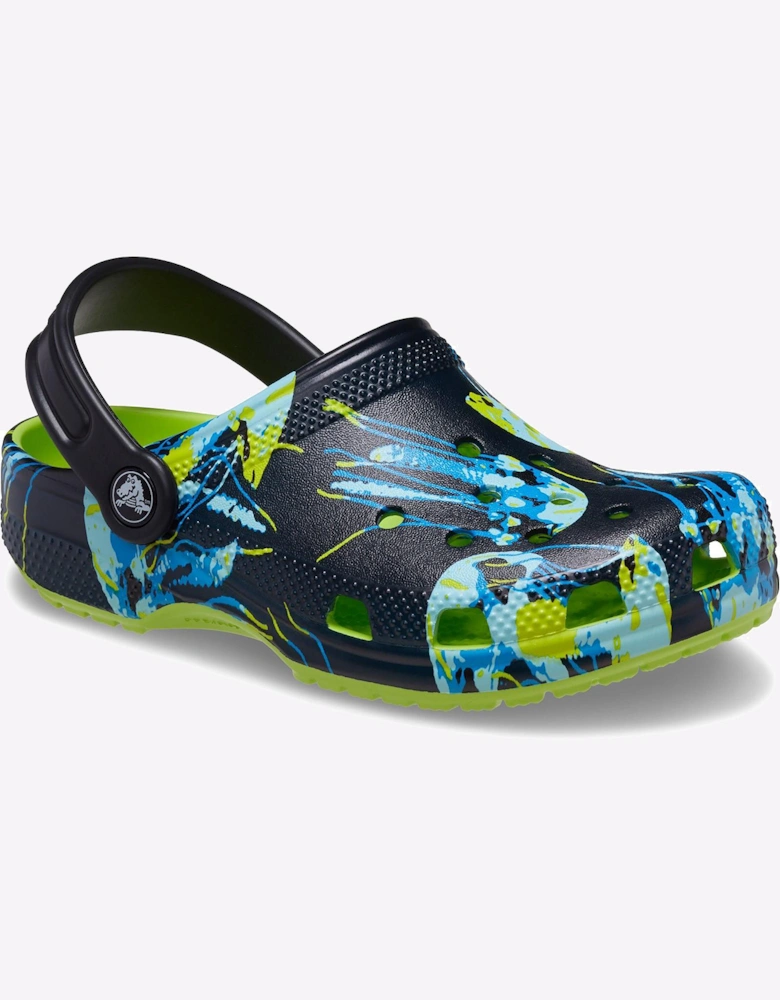 Crocs Classic Meta Scape Clog Infants Limeade / Multi
