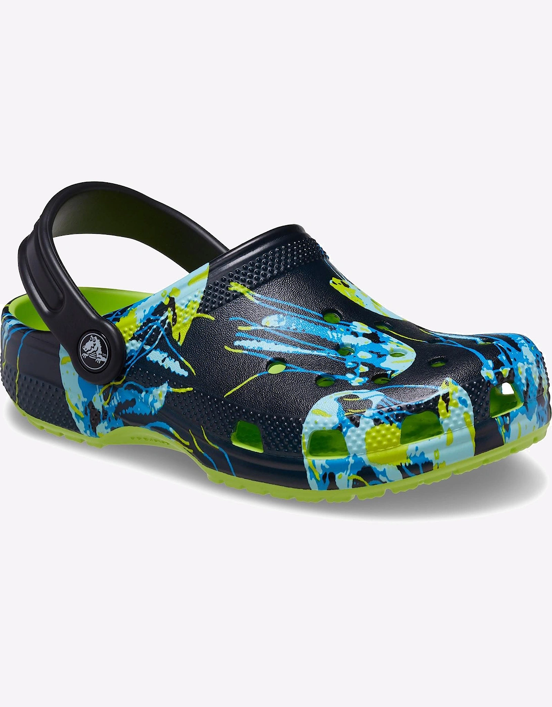 Crocs Classic Meta Scape Clog Infants Limeade / Multi